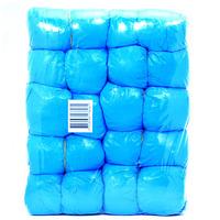 Skoovertræk Blå Plast - 100 stk.