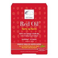 New Nordic Red Oil Omega-3 Krill Olie - 60 kaps.