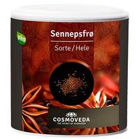 Cosmoveda Sorte sennepsfrø hele Ø - 130 gram