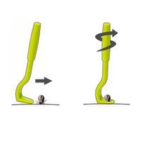 Tæge- og Flåtfjerner, brækjern - 2 stk.