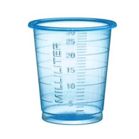 Medicinmålebæger 30 ml - 80 stk.