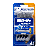 Gillette Sensor3 engangsskrabere - 4 stk.