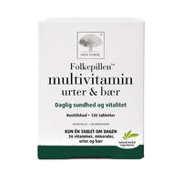 New Nordic Multivitamin Folkepillen - 120 tabl.