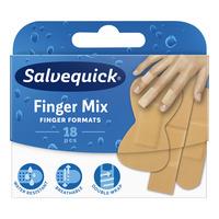 Salvequick Finger Mix Plaster - 18 stk.