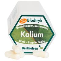 Berthelsen Kalium 300 mg - 60 kaps.
