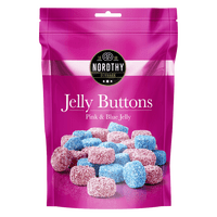Nordthy Jelly Buttons - 125 g