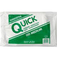 Abena Quick Engangshandsker (Medium) - 100 stk.