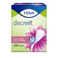 TENA Discreet Mini Magic Inkontinenstrusseindlæg - 34 stk.