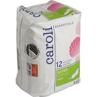 Caroli hygiejnebind Super - 12 stk.