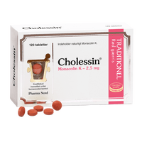 Cholessin Rød gærris - 120 tabl.