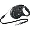 Flexi hundesnor New Classic snor S, 5M, 12KG - sort