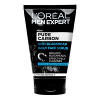 L'Oréal Men Expert Pure Charcoal Anti-Blackhead Face Scrub - 100 ml.