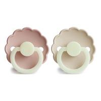 FRIGG Daisy Rund Silikone Blush Night/Cream Night - Flere størrelser