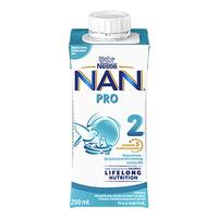 NAN Pro 2 drikkeklar fra 6 mdr. - 200 ml.