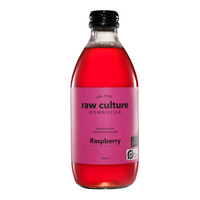 Raw Culture Kombucha Hindbær Ø - 330 ml