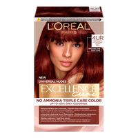 L'Oréal Paris Excellence Universal Nudes Universal Dark Red 4UR - 1 stk.