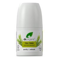 Dr. Organic Tea Tree Roll-On Deodorant - 50 ml