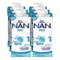 NAN Pro 1 drikkeklar fra fødslen - 6 x 200 ml