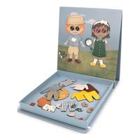 Filibabba Magnetisk Påklædningsdukke Klar Til Dit Eventyr - 1 stk.