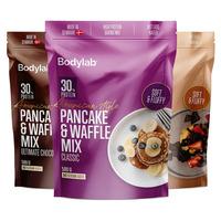 Bodylab Protein Pancake and Waffle Mix - flere varianter.