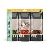 Faunakram godbidder til kat, valuepack  - 300 g.