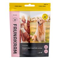 Faunakram lækre råhudspinde m. and, valuepack - 300 g.