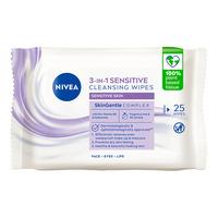 Nivea Sensitive Cleansing Wipes - 25 stk.