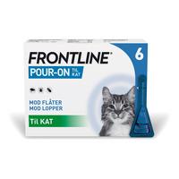 Frontline pour-on Vet kat, 6 pipetter