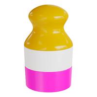 UNIQ Solcreme Applikator Pink - 1 stk.