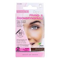 Depend Vippe- & Øjenbrynsfarve, Brun/Sort - 1 stk.