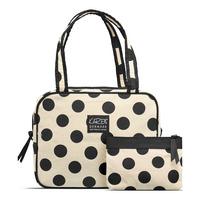 Karen 2-delt Toilettaske Sæt Økologisk Bomuld - Lys