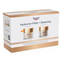 Eucerin Hyaluron Filler + Elasticity Day & Night Cream - 2x50 ml.