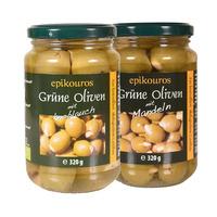 Rømer Græske Grønne Oliven Ø - 320 g.