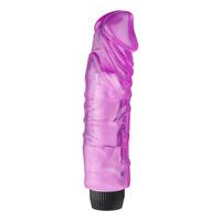 Baseks Realistisk Multispeed Lilla Dildo Vibrator XL
