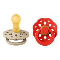 BIBS Boheme Latex Vanilla/Candy Apple - Flere størrelser