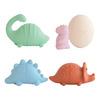 Mushie Mold Free Bath Play Set - Dinosaurs - 1 stk.