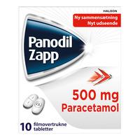 Panodil Zapp 500 mg - 10 tabletter