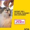 AdTab tyggetabletter til katte, 0,5-2,0 kg (12 mg) - 3 tabl.
