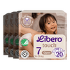 Libero Touch 7 Åben Ble - 4 x 20 stk.