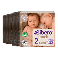 Libero Touch 2 Åben Ble - 6 x 32 stk.