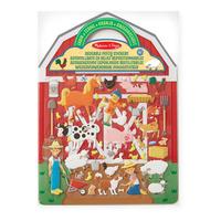 Melissa & Doug Puffy Klistermærker - Bondegård - 1 stk.