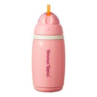 Tommee Tippee Natural Start Termodrikkedunk m. sugerør 266 ml. - Lyserød - 1 stk.