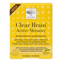 New Nordic Clear Brain Active Memory - 30 tabl.